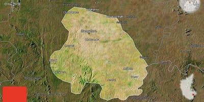 Palydovinės žemėlapį Bangalore