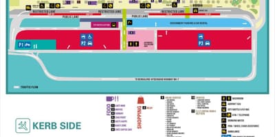 Kempegowda tarptautinis oro uostas map