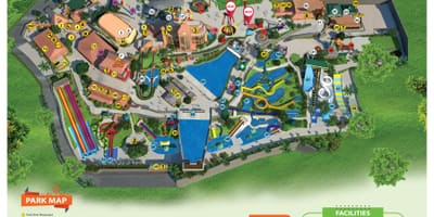 Bangalore Wonderla žemėlapyje